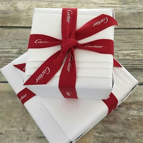 cartier gifts - cartier gift wrapping.